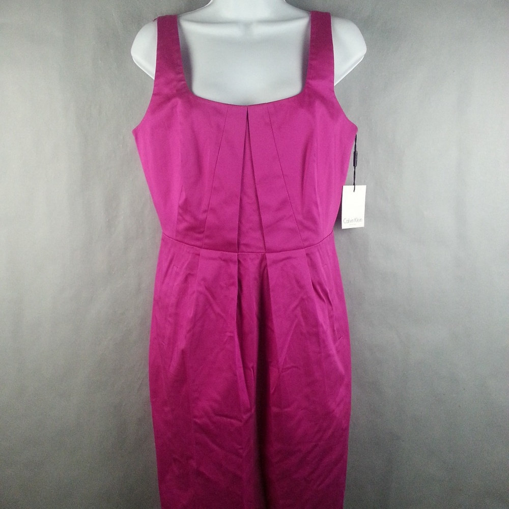 NWT Calvin Klein Size 6 Pink Dress